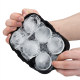 Bar whiskey creative model silicone ice tray with lid