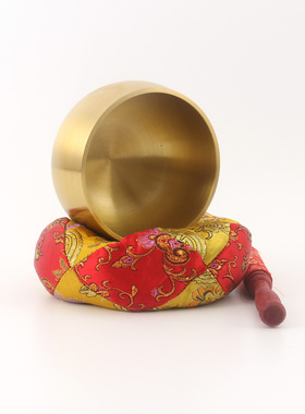 静心纯铜摆件佛音碗