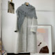 Temperament style! Shawl scarf wool coat