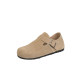 Leather Birkenstock shoes