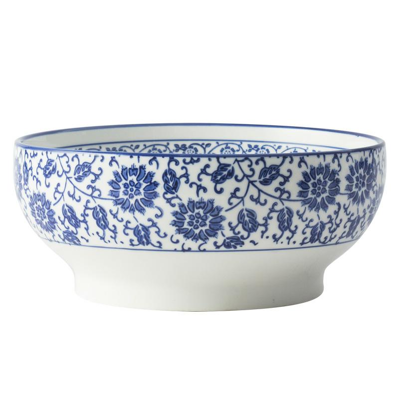 面碗商用青花瓷碗大碗汤碗面碗陶瓷拉面碗粥碗中式餐厅面馆专用碗