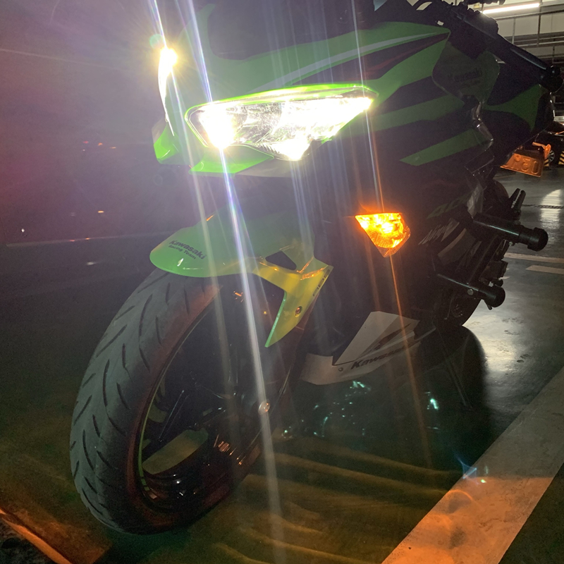 适用川崎小忍者Ninja400/Z400双闪开关爆闪四闪灯转向提醒马蹄音 - 图0