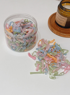 发圈简约彩色加宽加厚头绳