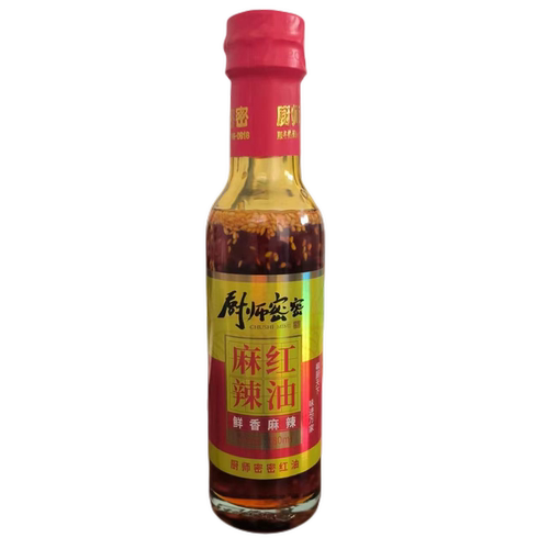 香辣麻辣红油180ml厨师密密拌菜料辣椒油四川凉拌菜家用特辣超辣 - 图0