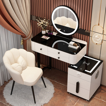 New smart dresser integrated multifunctional cabinet bedroom modern minimalist make-up table tennis red small family type makeup table