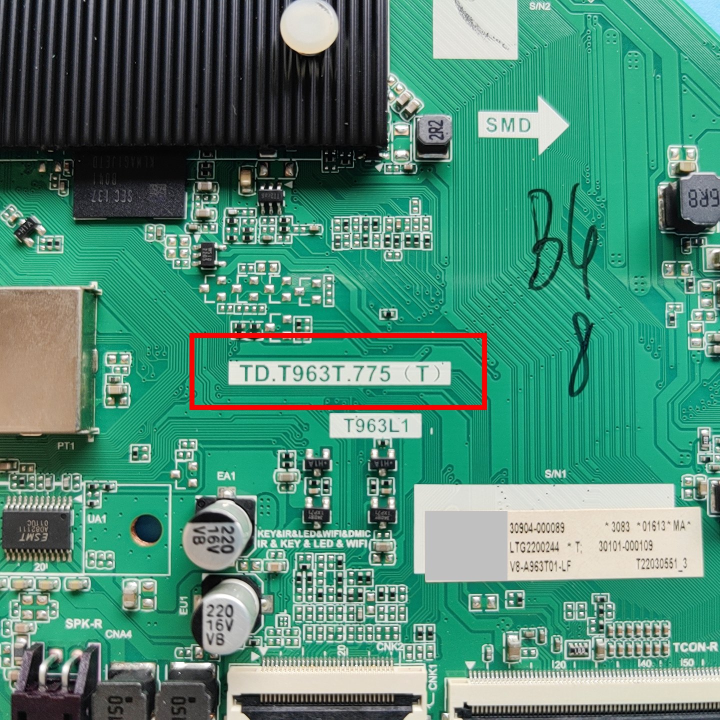 原装TCL 50G60E 55V6E 65V6EA液晶电视主板配件TD.T963T.775屏选 - 图0