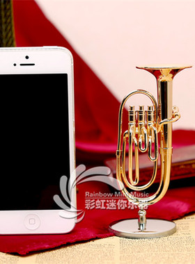 镀金乐器模型朋友圣诞节礼物