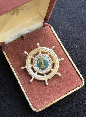 中古vintage复古宫廷风胸针女高级感轻奢小众设计感胸花别针配饰