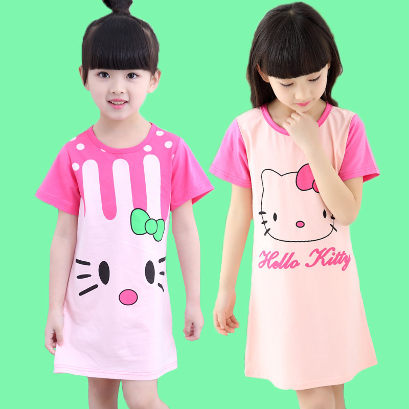 9 years girl night dress