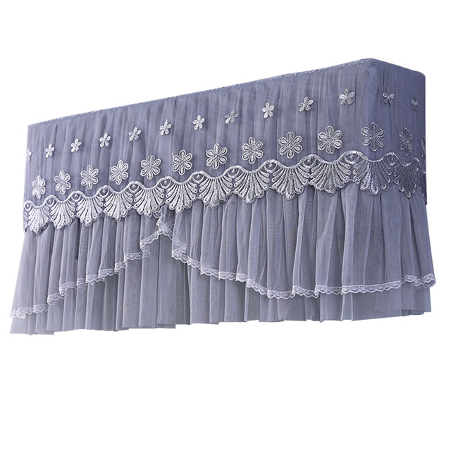 Lace full-inclusive hanging air conditioner dust cover universal