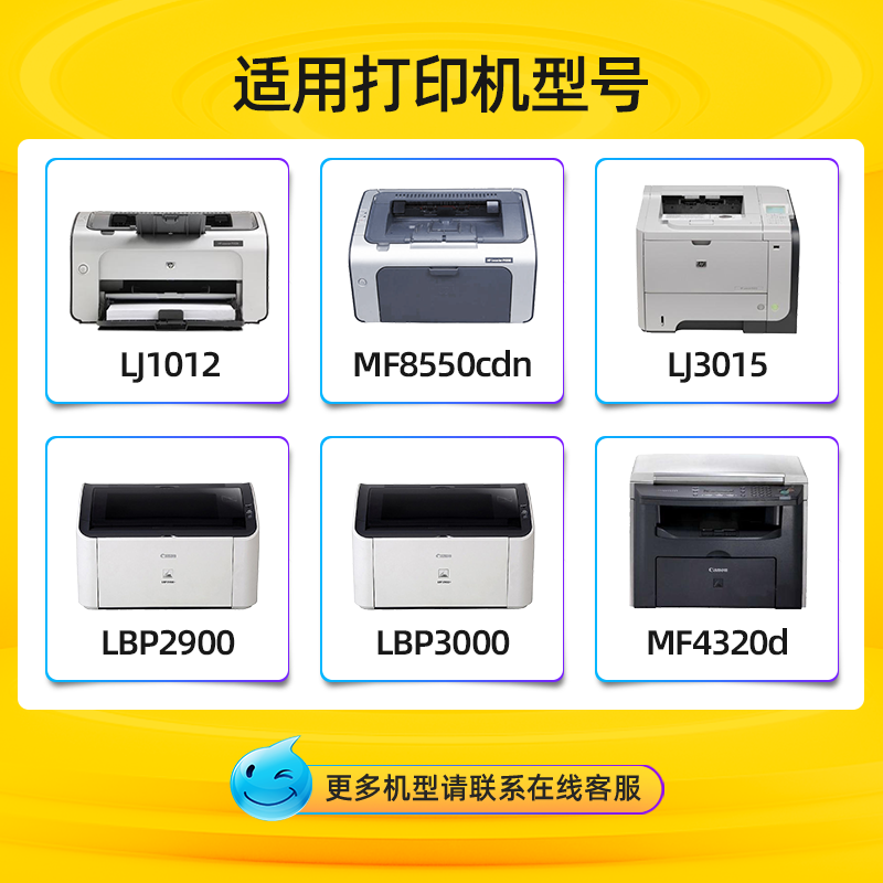 艾宝适用惠普1005硒鼓hp12A 1020易加粉 m1005 mfp HP1020plus Q2612A 1010 1018 3050佳能LBP2900晒鼓墨盒-图0