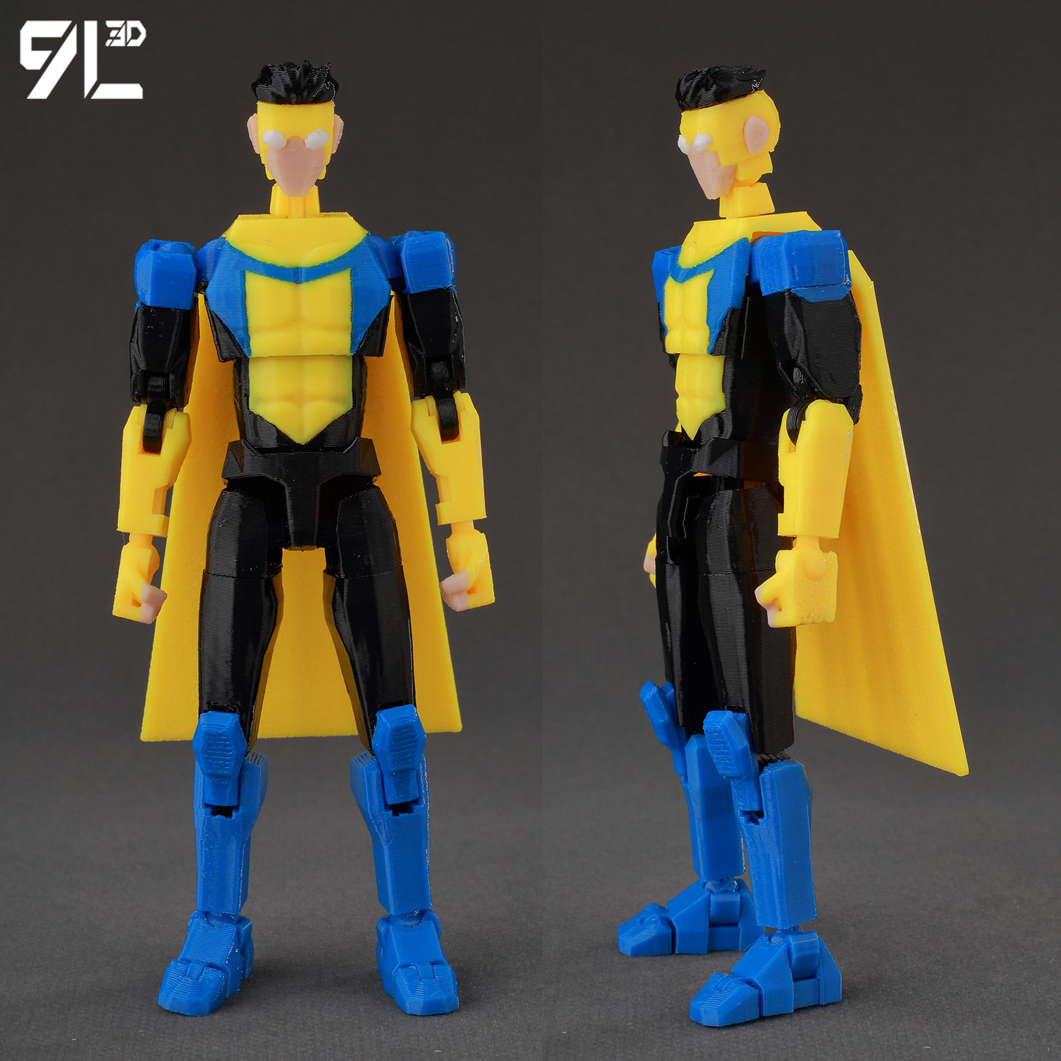 9L3D打印无 敌少侠多关节超可动人偶幸运13手办动漫游戏周边玩具,淘宝优惠券,粉丝福利购,淘宝优惠卷