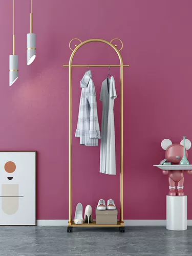 Вертикальная стойка для палаты домашняя входная дверь подвесная стойка для спальни спальня гостиная легкая роскошная одежда мода 0628r