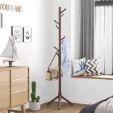 Индивидуальная внутренняя вешалка на пол спальне в форме дерева стойка