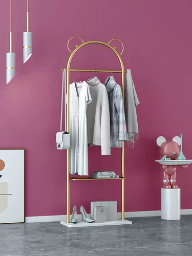 Вертикальная стойка для палаты домашняя входная дверь подвесная стойка для спальни спальня гостиная легкая роскошная одежда мода 0628r