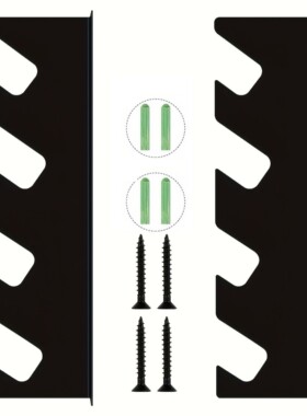 跨境花园工具收纳架锄头铲子耙子扫帚壁挂架车库整理收纳壁挂架