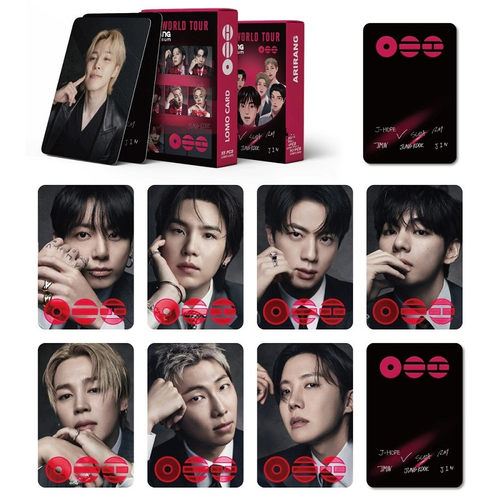防弹少年团WORLD TOUR 'ARIRANG'正规五辑2026回归自印lomo卡55张 - 图1