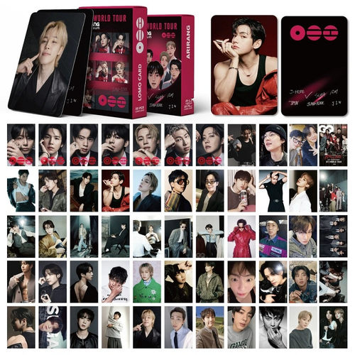 防弹少年团WORLD TOUR 'ARIRANG'正规五辑2026回归自印lomo卡55张 - 图0
