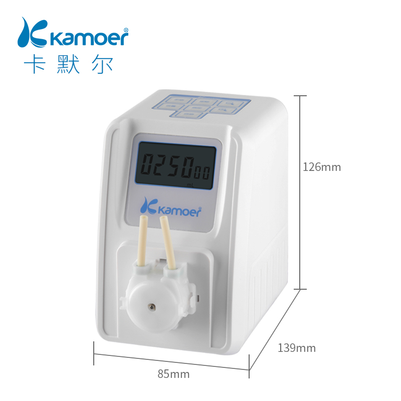 kamoer蠕动泵数显营养泵水泵12v输液泵定量泵F01计量泵定时流量泵 - 图3