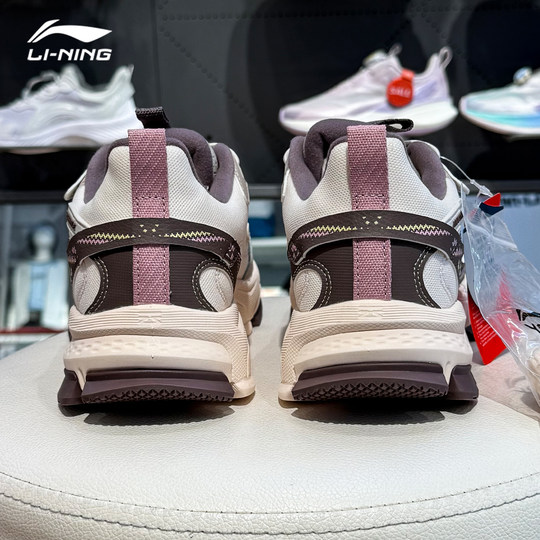 李宁2025户外登山运动童鞋启悦2加绒保暖休闲运动鞋免系带YKCV160