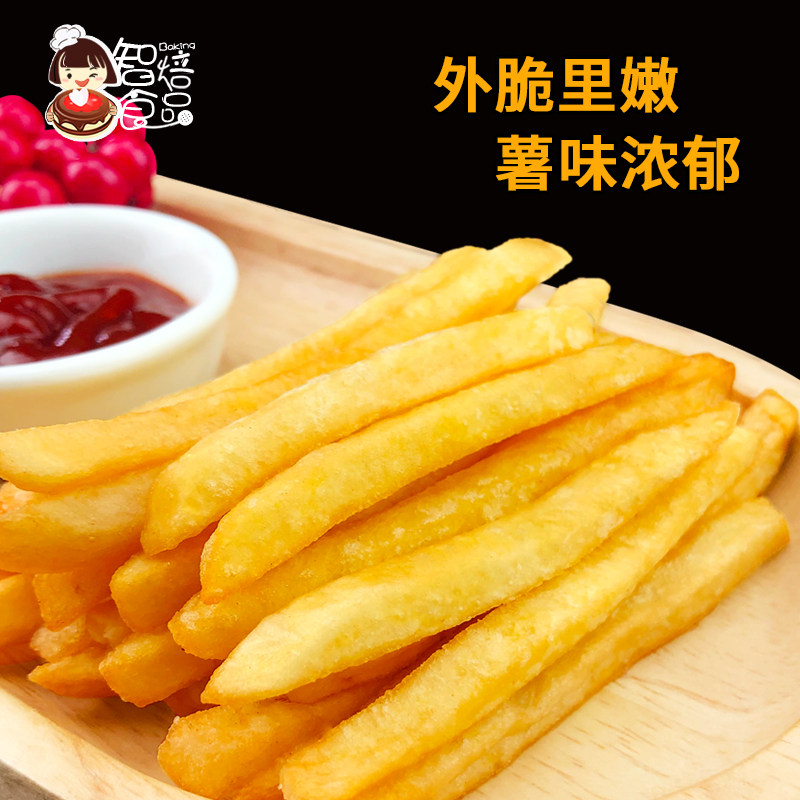 薯条冷冻半成品空气炸锅油炸小吃土豆条细薯零食家庭装商用香萌