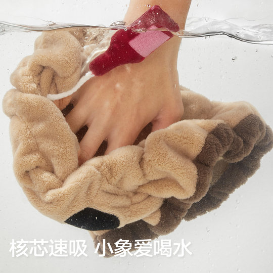 Sanli Cartoon Super Absorbent Cute Quick-Drying Hair Cap