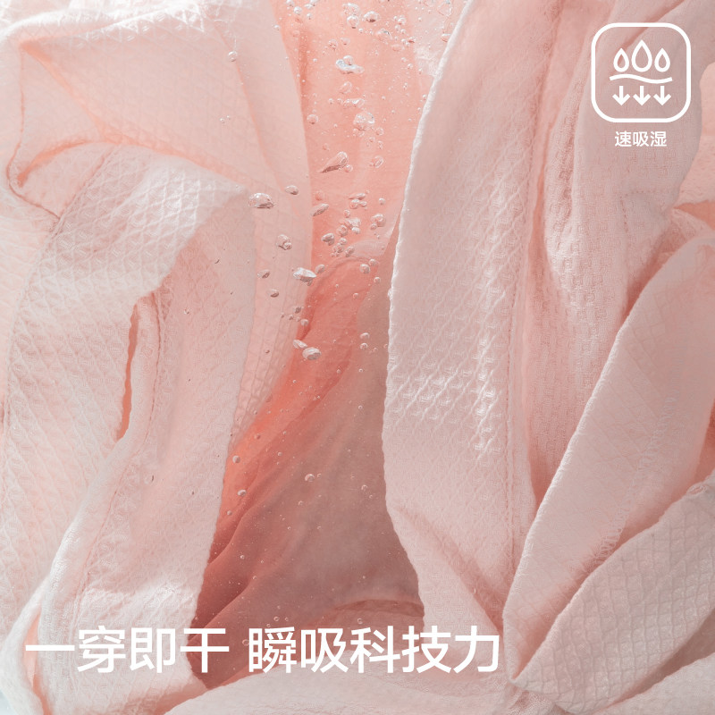 三利10A抗菌浴袍女款吸水速干纯棉浴衣酒店情侣全棉可穿浴巾秋冬,淘宝优惠券,粉丝福利购,淘宝优惠卷