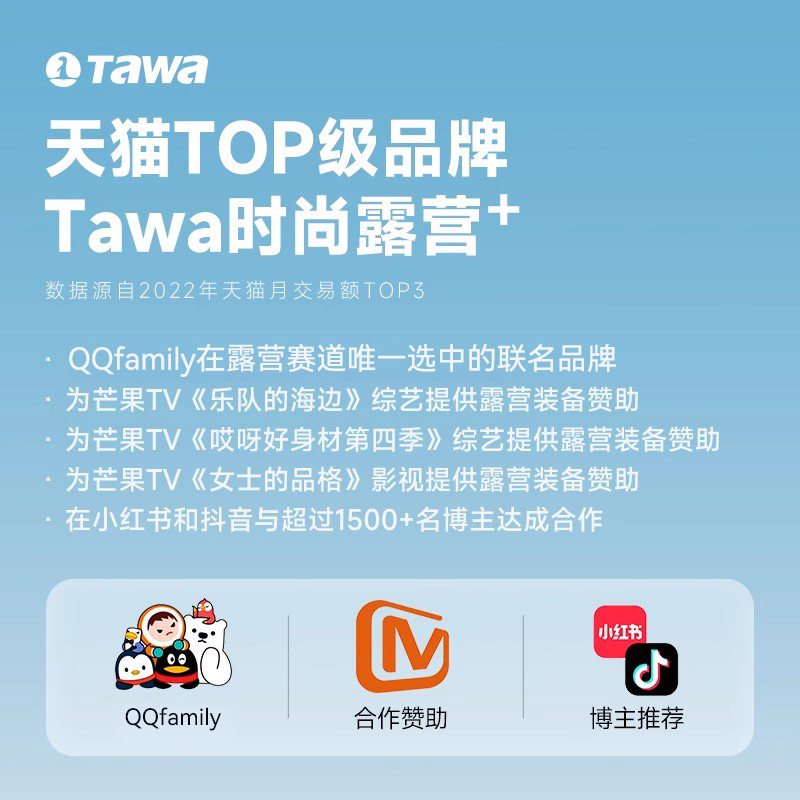 Tawa天幕帐篷二合一户外自动速开涂银防晒露营折叠便携式公园帐 - 图3