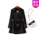 Small three-quarter sleeve short windbreaker spring and autumn coat