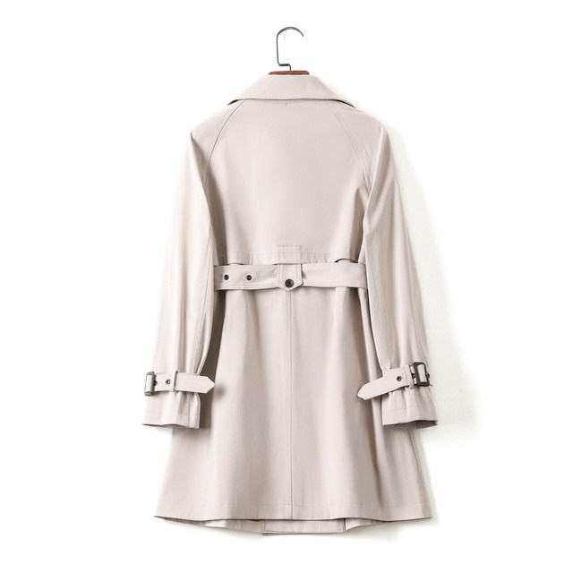 Small three-quarter sleeve short windbreaker spring and autumn coat