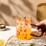 Стеклянный высококачественный милый бокал, коллекция 2021, изысканный стиль