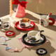 Kawashimaya cute tableware set girls birthday gift
