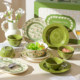 Kawashimaya French relief dishware set bowls