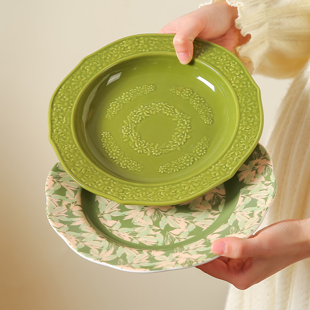 Kawashimaya French relief dishware set bowls