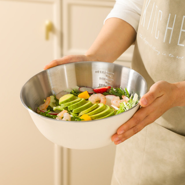 Kawashimaya Stainless Steel Salad Bowl Cold Dishes Bowl