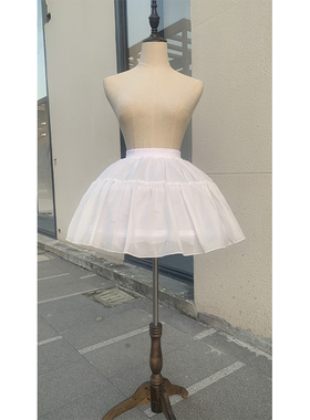 lolita裙撑40厘米洛丽塔lolita四季雪纺暴力鱼骨裙撑日常撑软妹