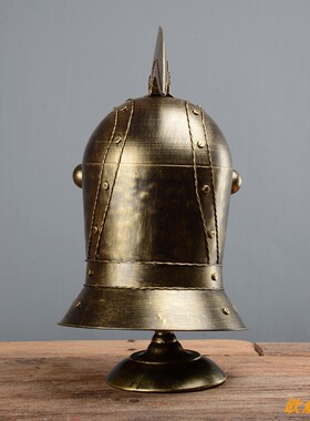 欧洲中世纪风斯巴达武士网咖摆件