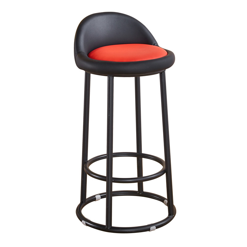 吧台高脚椅现代简约酒吧椅高凳子靠背高脚凳吧台凳铁艺圆凳吧凳,淘宝优惠券,粉丝福利购,淘宝优惠卷