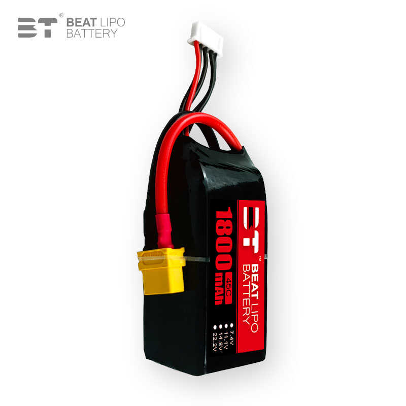 BT LIPO倍特电池1800mAh/2S-6S/7.4V-22.2V/45C/航模电池-图1