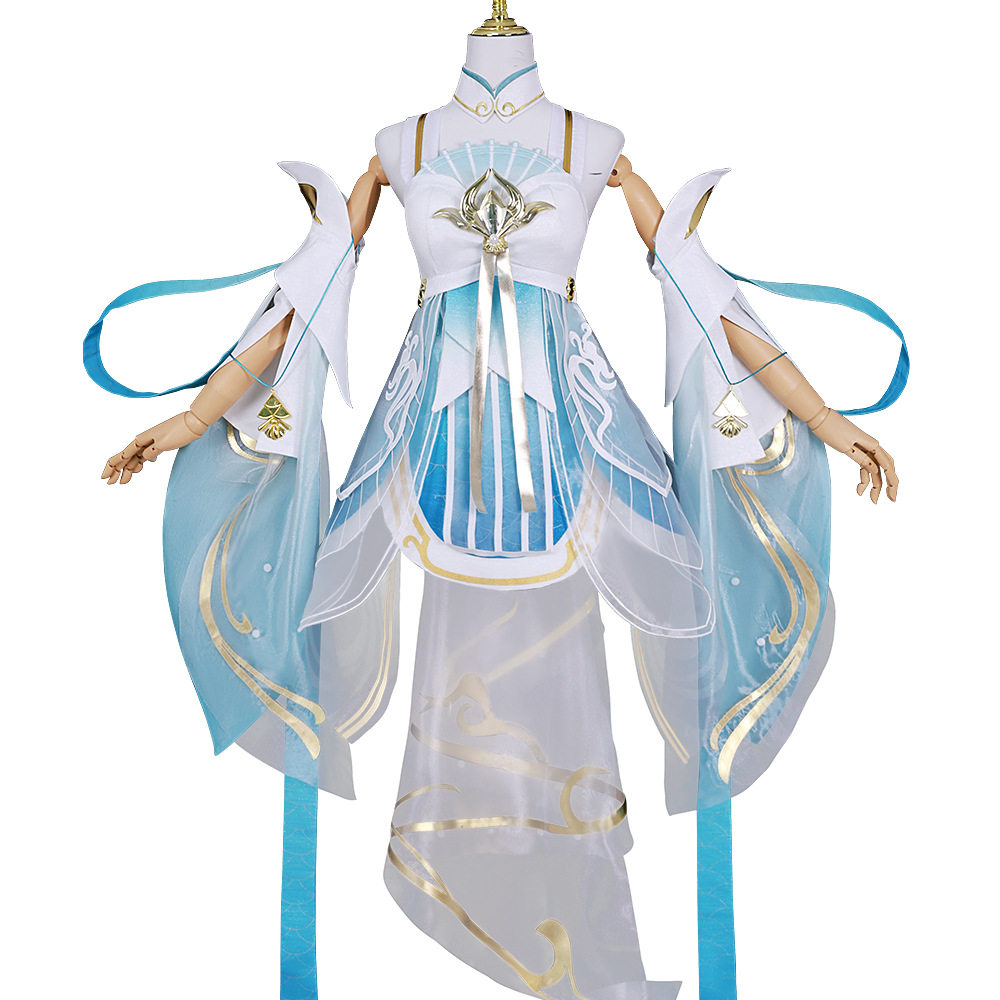 王者荣耀cosplay服装西施游龙清影cosplay游戏服装西施少女cos服