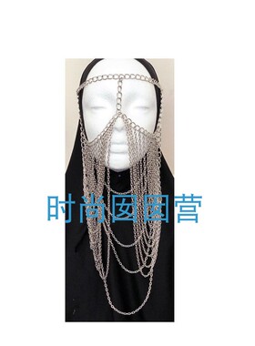 欧美朋克风面具合金饰品