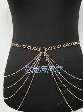 腰链合金女欧美合金性感链条欧美