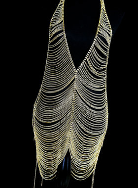 合金平压链女个性时尚演出饰品