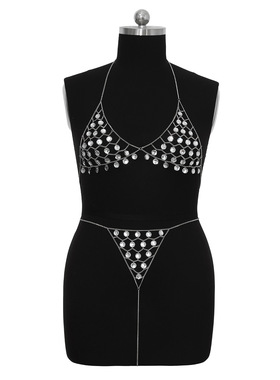 合金塑料扭链女个性时尚演出饰品