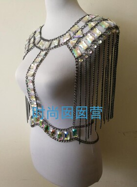 亚克力欧美合金饰品身体链