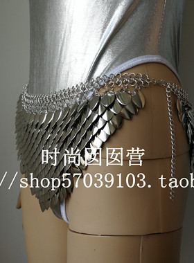 欧美重工拍摄饰品身体链