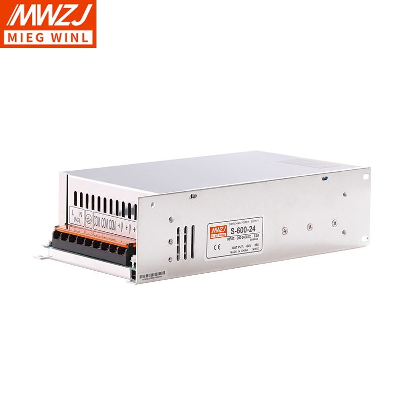 新款500W24V20A直流明伟开关电源 36V48V720W800W大功率S-600W-12 - 图3