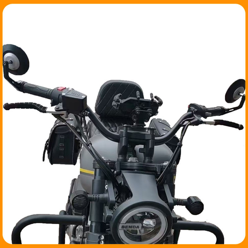 BD奔达金吉拉300/450高燕把灰石300/250后倾高燕把改装复古M车把,淘宝优惠券,粉丝福利购,淘宝优惠卷