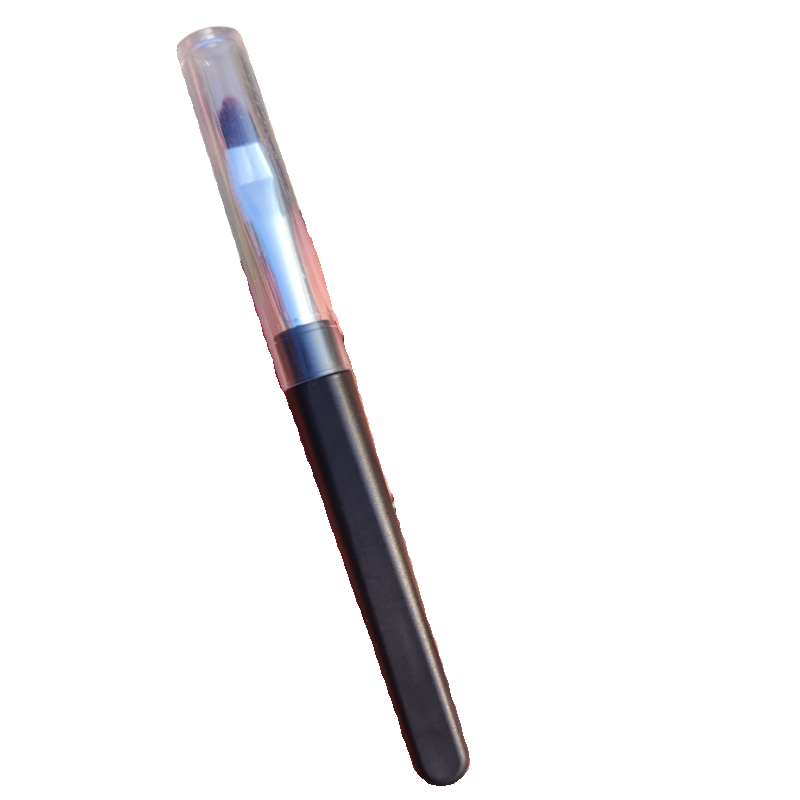 眉刷唇刷睫毛刷月牙刷螺旋刷便捷带盖勾勒眉刷化妆刷套装彩妆美妆