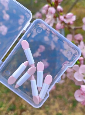 硅胶唇刷化妆刷口红刷收纳盒